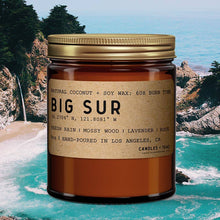 Load image into Gallery viewer, Candlefy - Big Sur California Candle: Natural Coconut Soy Wax Candle: 8oz
