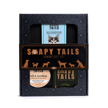 Load image into Gallery viewer, Soapy Tails Boxed Gift Set - Bar &amp; Balm
