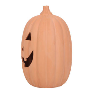 30cm Terracotta Halloween Pumpkin Decoration