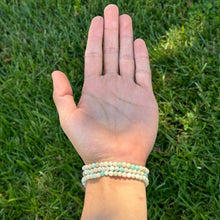 Load image into Gallery viewer, Earths Elements Wholesale - Crystal Bracelet - 4mm Amazonite, pack of 5
