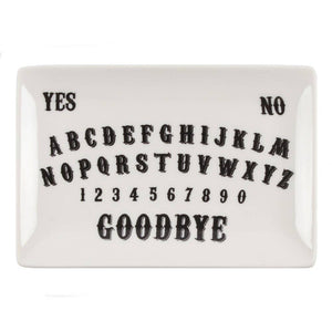 White Ouija Spirit Board Trinket Dish