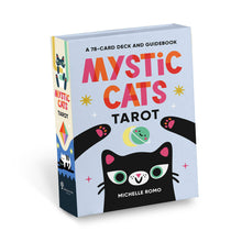 Load image into Gallery viewer, Mystic Cats Tarot: A 78-Card Deck and Guidebook
