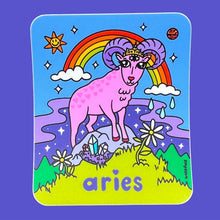 Load image into Gallery viewer, Wokeface - Sticker - Zodiac: Aries
