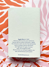 Load image into Gallery viewer, Blackbird Letterpress - Angela Davis letterpress notebook
