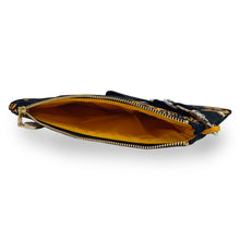 Load image into Gallery viewer, Miss Zip Wristlet: Tiger Black: 10" W x 7" H x 0.25" D
