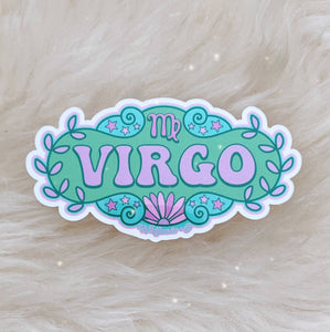 Zodiac Sticker (Colorful), All Signs