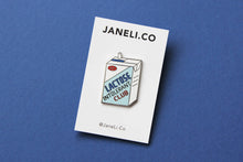 Load image into Gallery viewer, JaneLi.Co - Lactose Intolerant Club Enamel Pin
