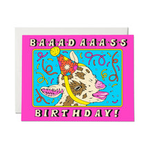 Load image into Gallery viewer, Bad Ass baaad aaass Birthday greeting card
