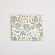 Load image into Gallery viewer, Hand Block Printed Gift Bags (Medium) - Blue Stone
