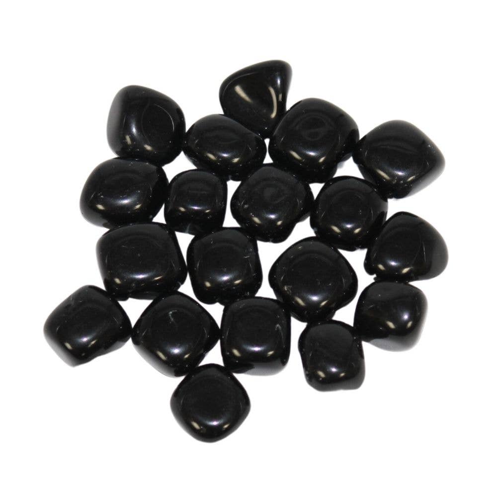 Earths Elements Wholesale - Tumbled Crystal - Obsidian, 2lbs