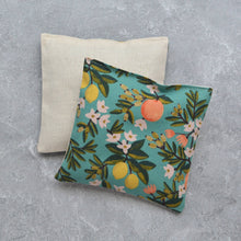 Load image into Gallery viewer, Minor Thread - Citrus Grove Botanical Teal Cotton Lavender Sachet Bundle
