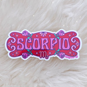 Zodiac Sticker (Colorful), All Signs