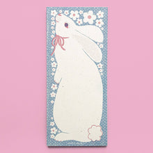 Load image into Gallery viewer, Bunny - Risograph Notepad
