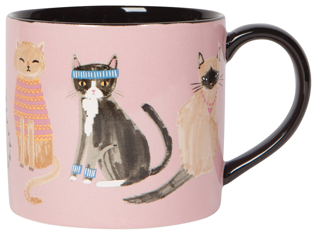 Feline Fine Mug in a Box