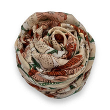 Load image into Gallery viewer, Summer poppy flower print scarf
