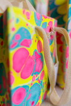 Load image into Gallery viewer, Hand Marbled Gift Bags (Small) - Neon
