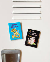 Load image into Gallery viewer, Badge Bomb - What A Time To be Alive Kitty Rectangle Magnet
