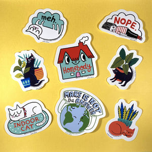 Cat Nap Sticker