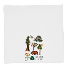 Load image into Gallery viewer, California Collage Tea Towel
