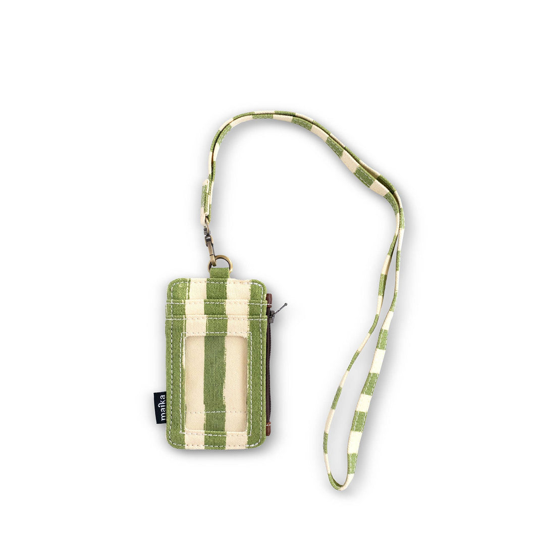 MAIKA - *NEW* Cardholder Wallet, Linea Olive