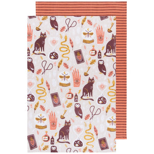 Spellbound Cotton Dishtowels Set of 2