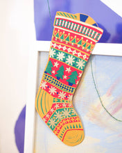 Load image into Gallery viewer, East End Press - FESTIVE STOCKINGS SEWN GARLAND
