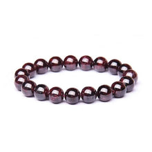 Load image into Gallery viewer, Earths Elements Wholesale - Crystal Bracelet - 8mm Garnet, pack of 5
