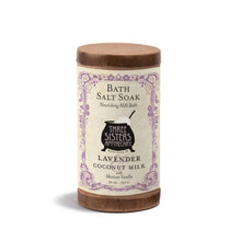 Load image into Gallery viewer, Soap Cauldron - Bath Salt Soak Lavender &amp; Mexican Vanilla: 8 oz.
