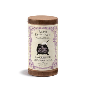 Soap Cauldron - Bath Salt Soak Lavender & Mexican Vanilla: 8 oz.