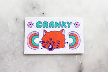 Load image into Gallery viewer, Cranky Sticker

