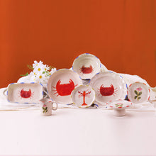 Load image into Gallery viewer, ChagoArt - Crab Trinket Tray-Ceramic Trinket Ring Dish-Jewelry Tray
