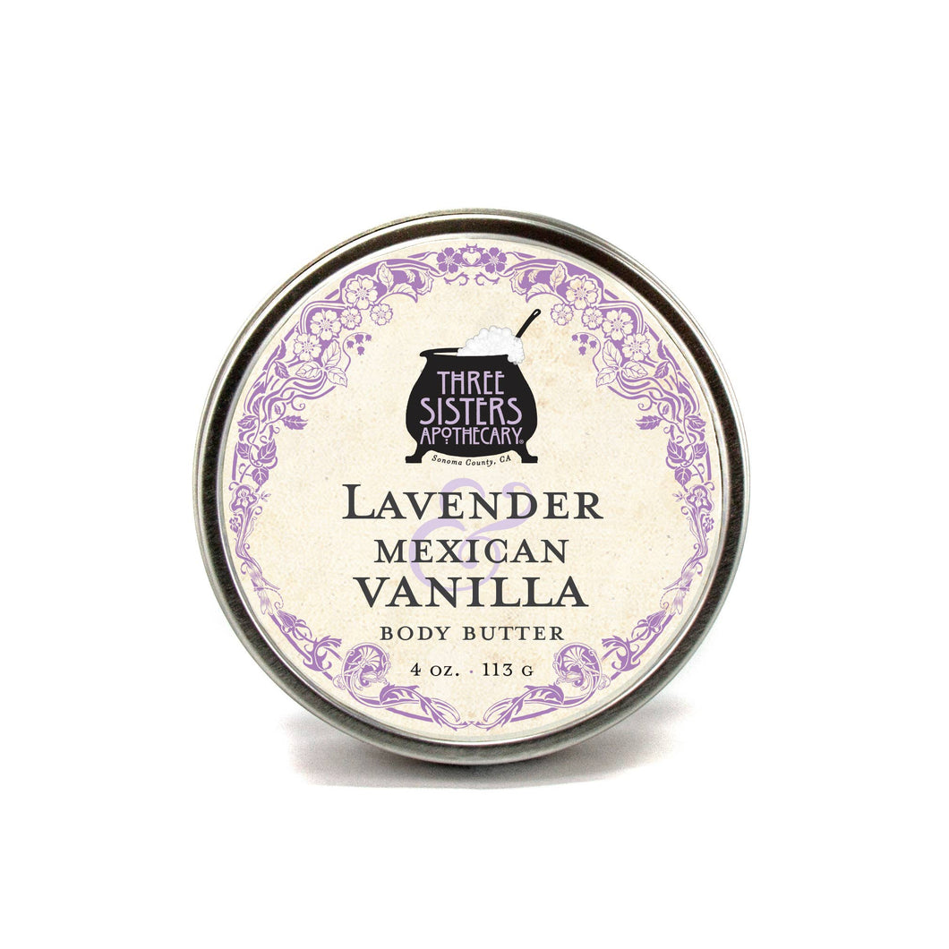 Soap Cauldron - Body Butter Lavender & Mexican Vanilla: 4 oz.