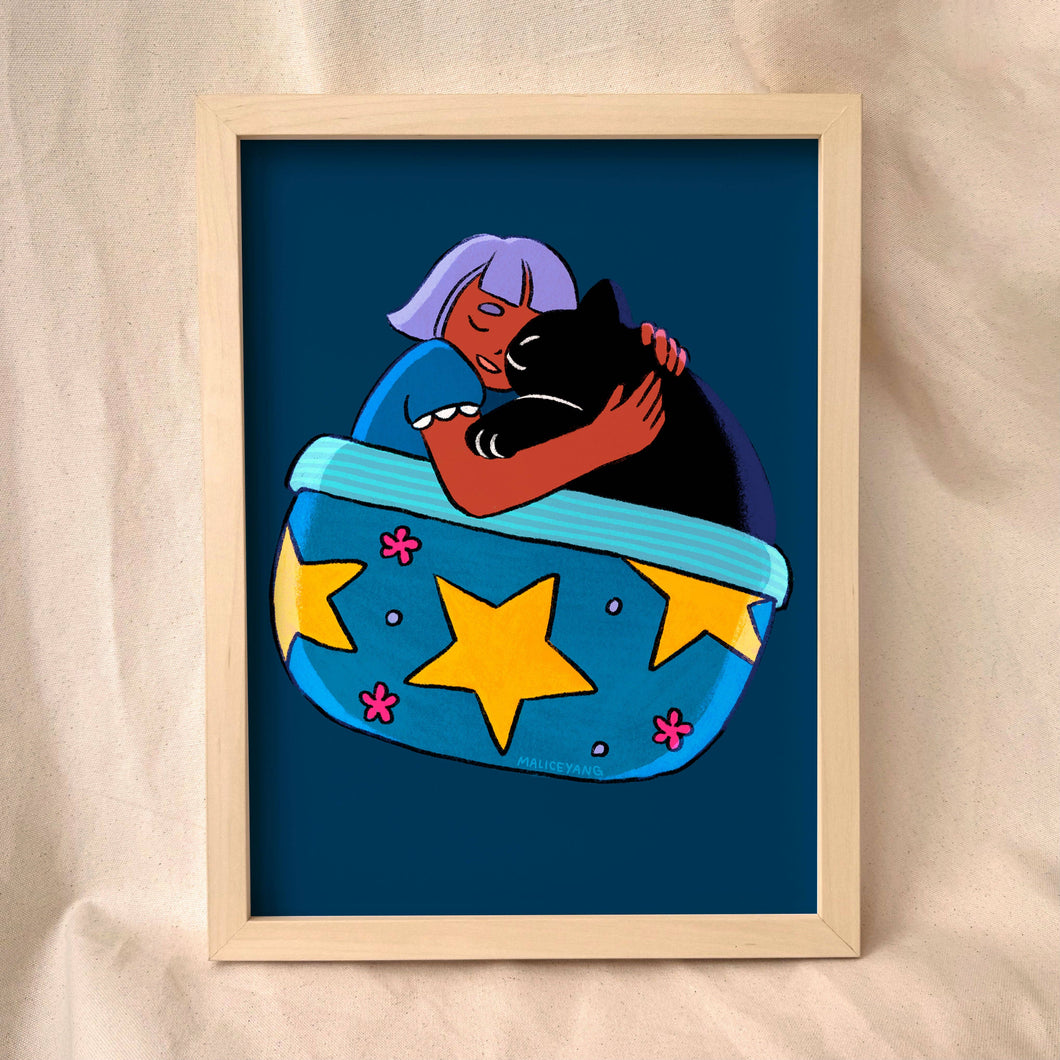 Alice Yang - Sleeping Cat 8x10 Print