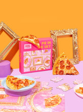 Load image into Gallery viewer, Pezel Puzzles - 🍕 Pie in the Sky 🍕 | 500 Piece Jigsaw Puzzle w/ Canvas Bag

