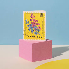 Load image into Gallery viewer, Red Cap Cards - 100 Percent thank you greeting card: Singles
