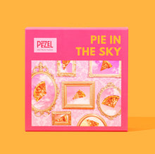 Load image into Gallery viewer, Pezel Puzzles - 🍕 Pie in the Sky 🍕 | 500 Piece Jigsaw Puzzle w/ Canvas Bag
