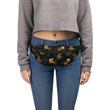 Load image into Gallery viewer, Fanny Pack: Tiger Black
