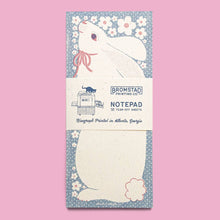Load image into Gallery viewer, Bunny - Risograph Notepad
