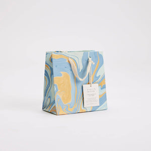 Paper Mirchi - Hand Marbled Gift Bags (Small) - Celebration