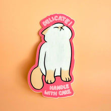 Load image into Gallery viewer, Alice Yang - Delicate Baby Cat Waterproof Vinyl Sticker
