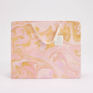Paper Mirchi - Hand Marbled Gift Bags (Large) - Celebration