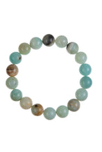 Load image into Gallery viewer, GLOSS Amazonite Stone Beaded Bracelet: 4MM
