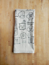 Load image into Gallery viewer, *NEW* Dog Kitchen Towel, Handprinted Cotton Kitchen Towel
