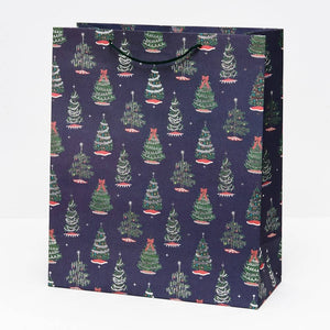 Tinsel Tree Christmas Gift Bag