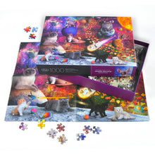 Load image into Gallery viewer, Puzzle 1000 Pc - Norwood Galxy Cats
