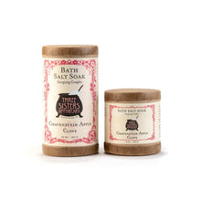 Load image into Gallery viewer, Soap Cauldron - Bath Salt Soak Gravenstein Apple &amp; Clove: Small
