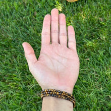 Load image into Gallery viewer, Earths Elements Wholesale - Crystal Bracelet - 4mm Tiger's Eye
