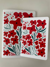 Load image into Gallery viewer, Poppy Floral Notebook
