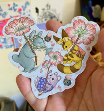 Load image into Gallery viewer, Cherry Blossom Friends Sticker
