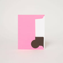 Load image into Gallery viewer, Gold Cheers Letterpress Greeting Card by Ashkahn
